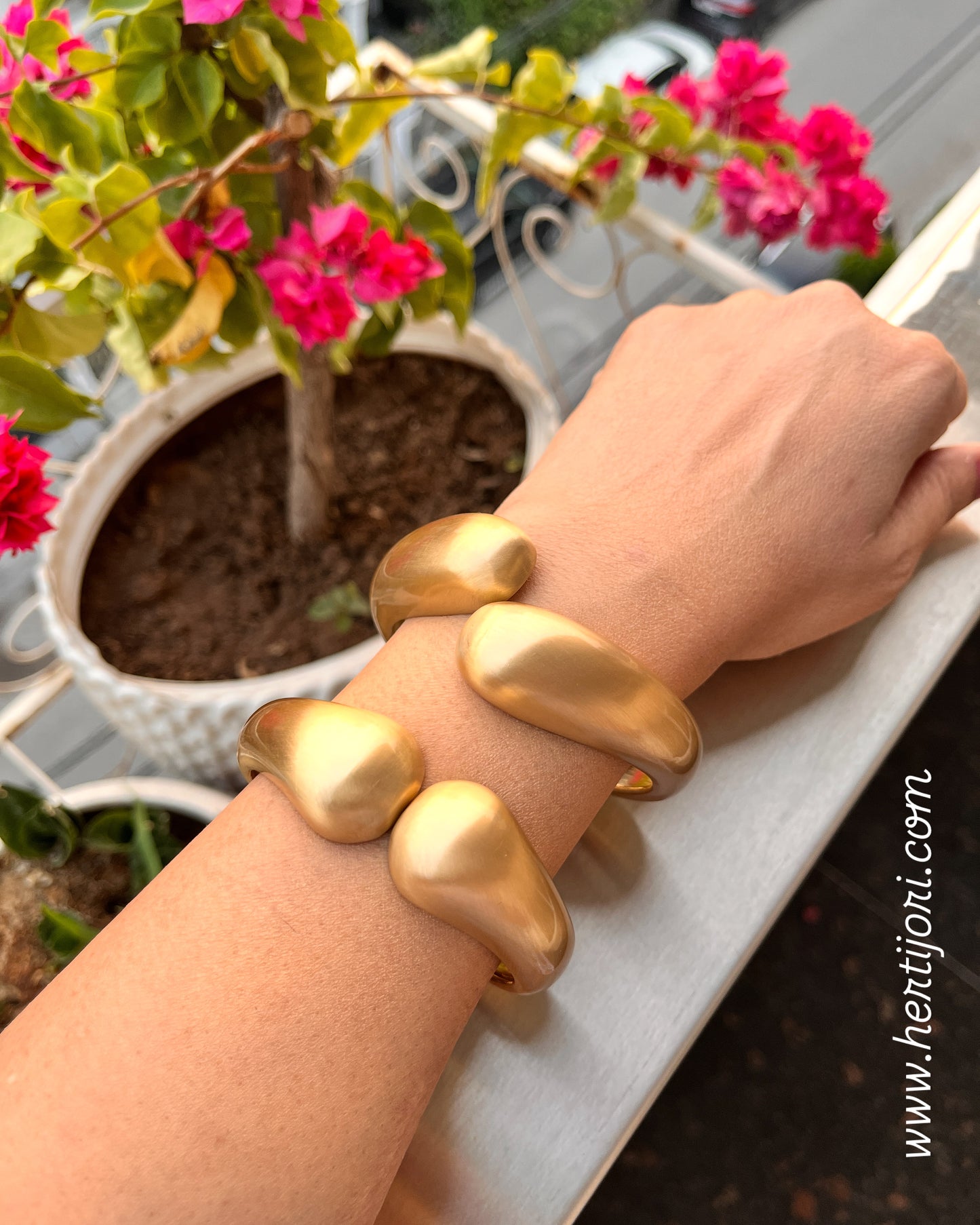 Matt anti tarnish bangle (pc)