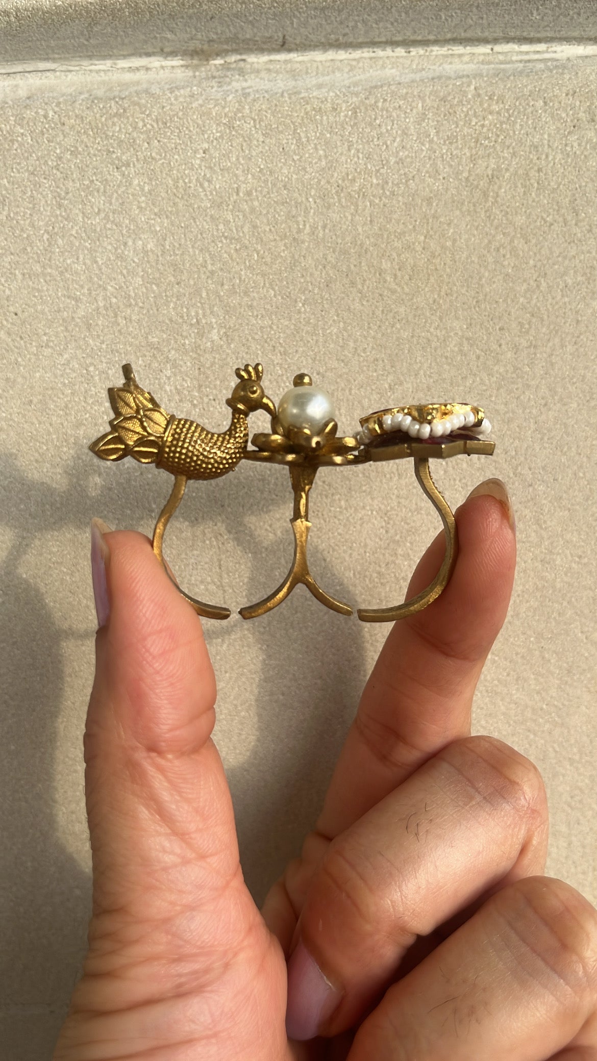 Mughal bloom ring
