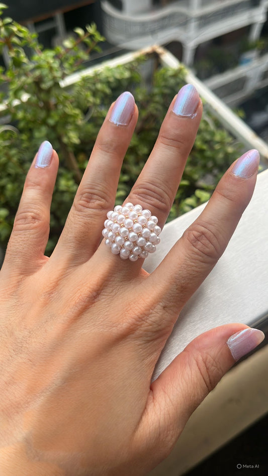 Pearl delight ring