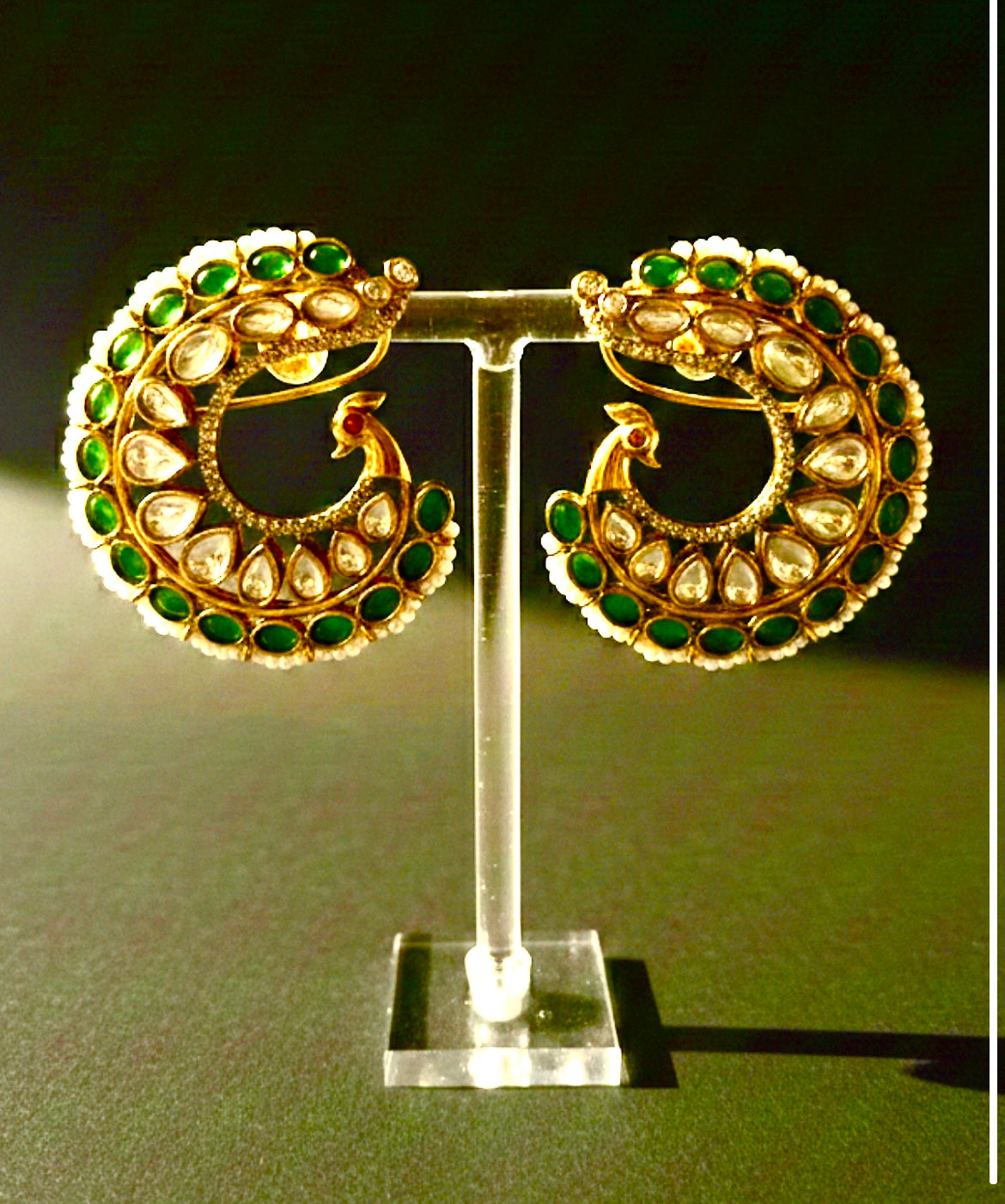Kundan half Chandbali