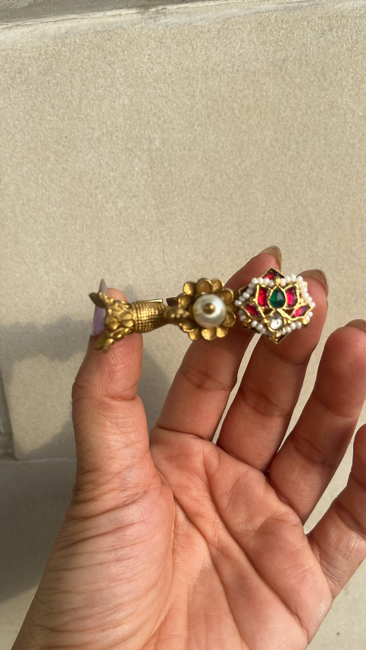 Mughal bloom ring