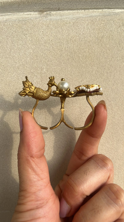 Mughal bloom ring