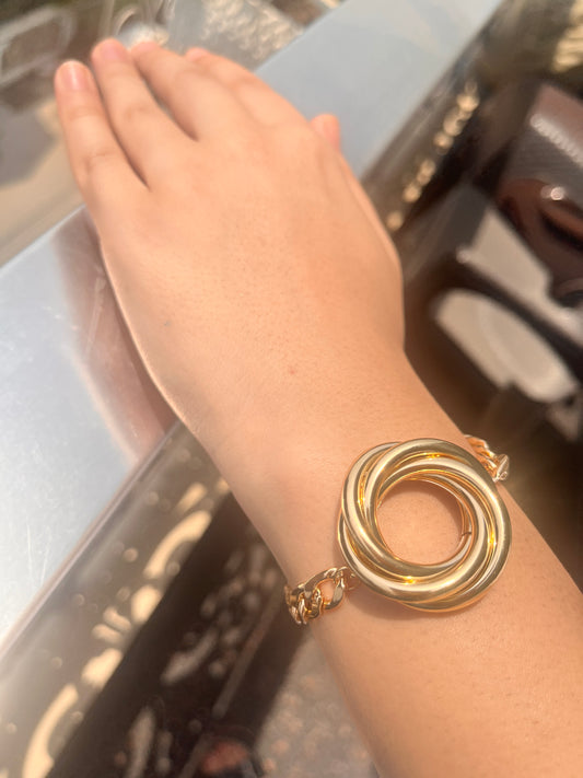 Solar loop set ( choker + bracelet)