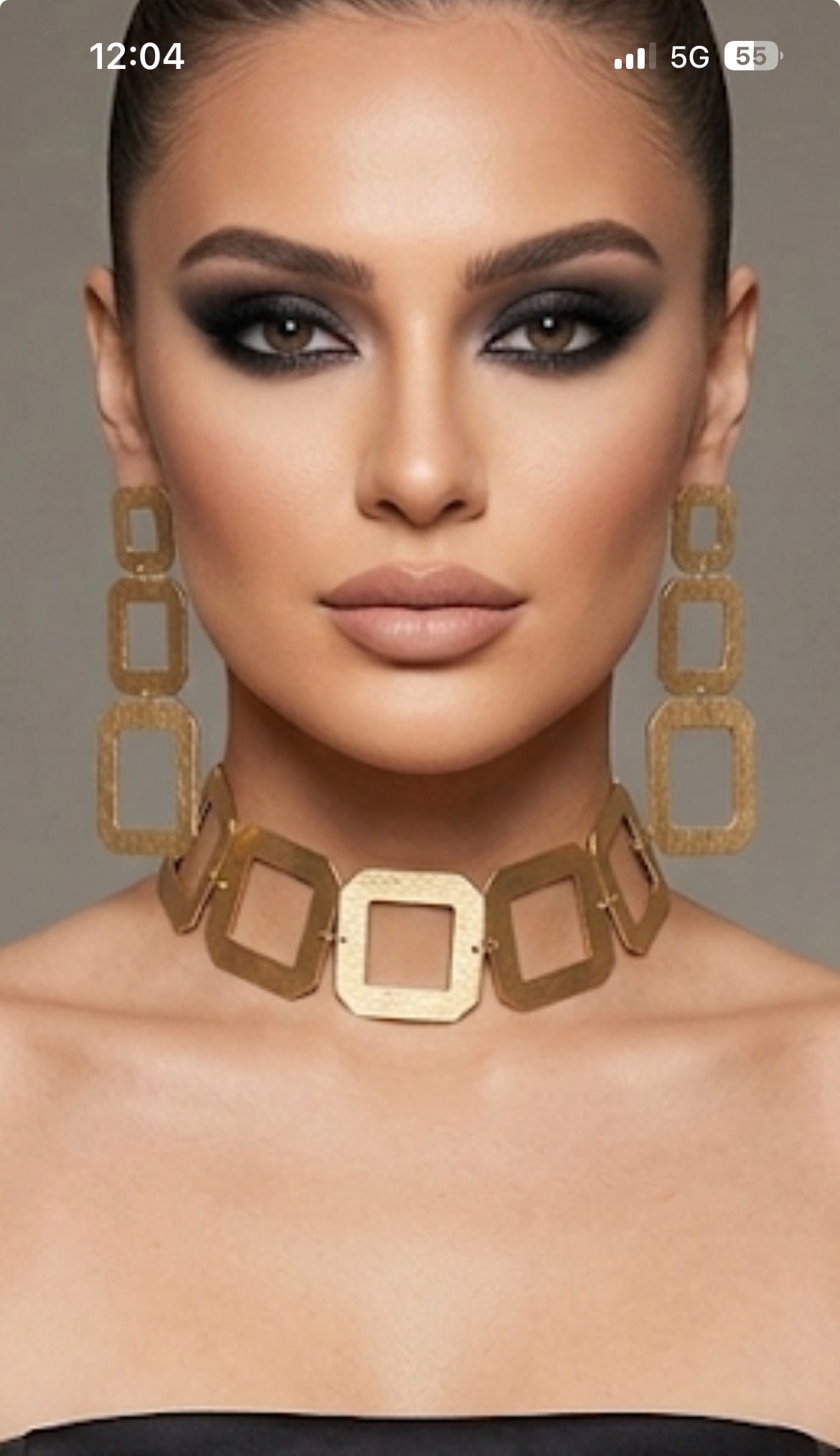 Bold in gold