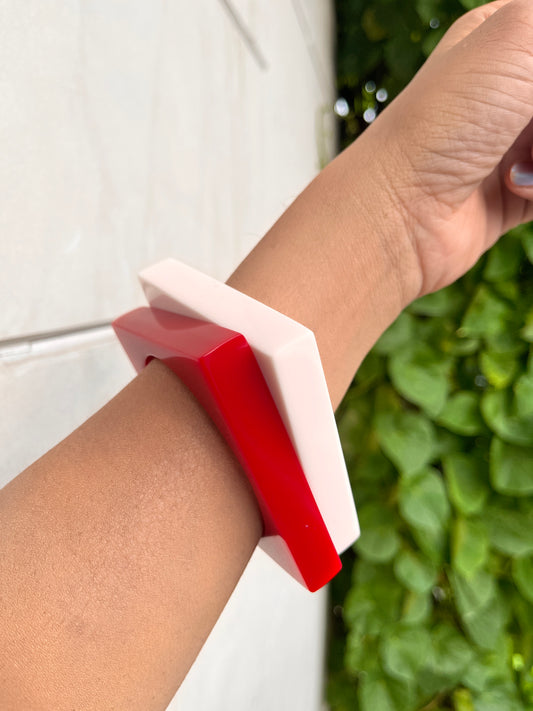 Square affair bangles (pc)