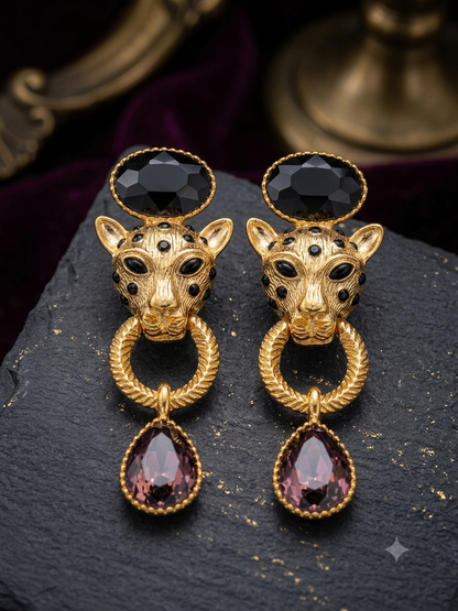 Majestic leopard drops